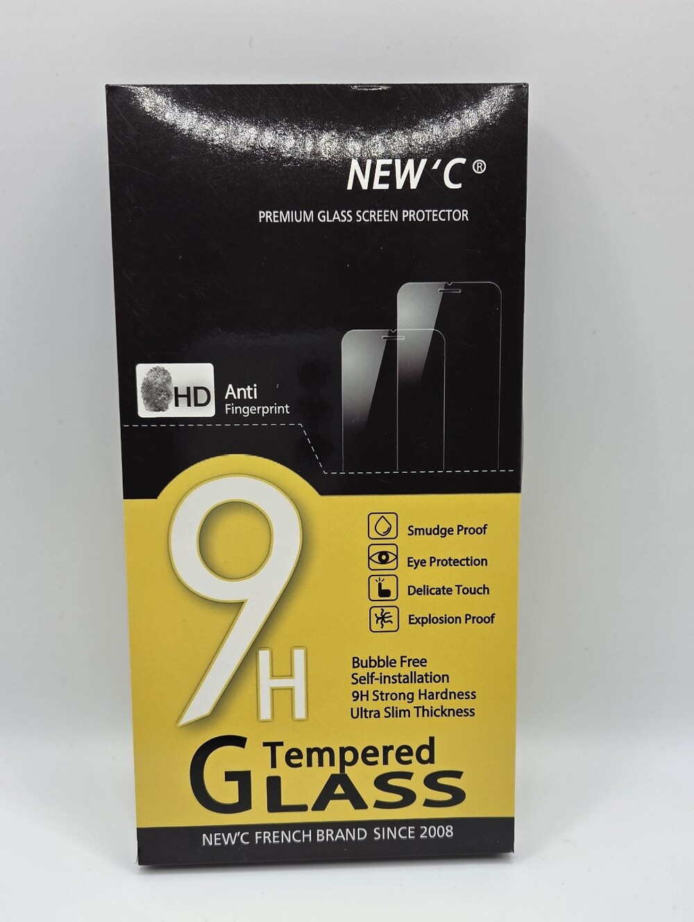 NIB 2-Pack NEW’C Tempered Glass Screen Protector for Samsung Galaxy S23